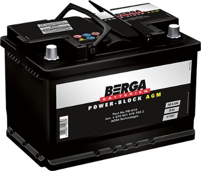 BERGA 5709010767502 - Starterbatterie alexcarstop-ersatzteile.com