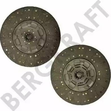 BergKraft BK9705741 - Kupplungsscheibe alexcarstop-ersatzteile.com