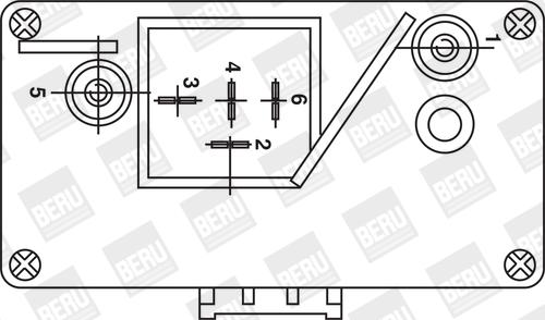 BorgWarner (BERU) GR065 - Relais, Glühanlage alexcarstop-ersatzteile.com