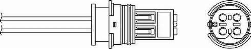 BorgWarner (BERU) OZH025 - Lambdasonde alexcarstop-ersatzteile.com