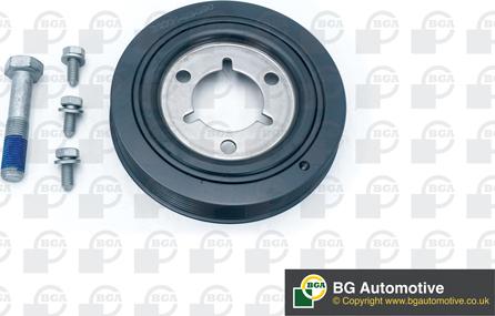 BGA DP1176K - Riemenscheibe, Kurbelwelle alexcarstop-ersatzteile.com