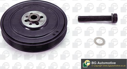 BGA DP2976FK - Riemenscheibe, Kurbelwelle alexcarstop-ersatzteile.com