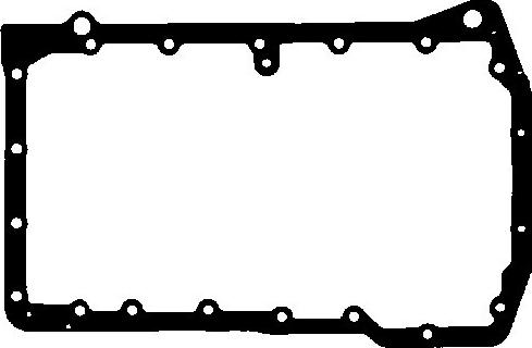 BGA OP8341 - Dichtung, Ölsumpf alexcarstop-ersatzteile.com