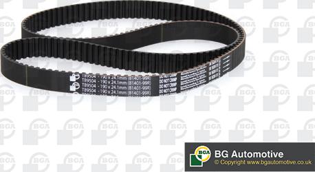 BGA TB9504 - Zahnriemen alexcarstop-ersatzteile.com