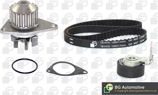 BGA TB1470CPK - Wasserpumpe + Zahnriemensatz alexcarstop-ersatzteile.com