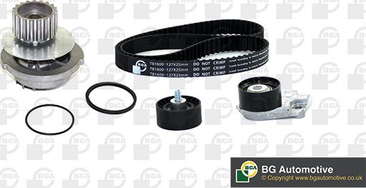 BGA TB1600CPK-1 - Wasserpumpe + Zahnriemensatz alexcarstop-ersatzteile.com