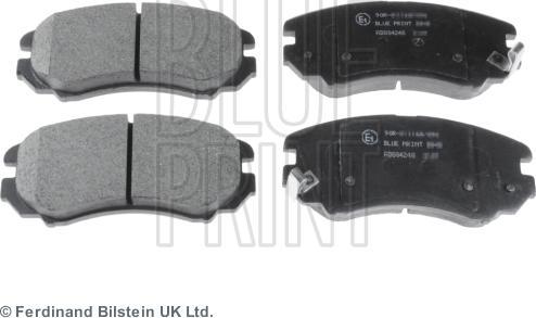 Blue Print ADG04248 - Bremsbelagsatz, Scheibenbremse alexcarstop-ersatzteile.com