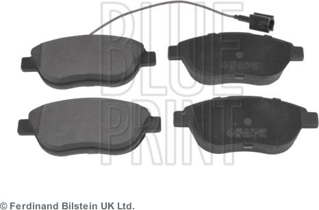 Blue Print ADL144211 - Bremsbelagsatz, Scheibenbremse alexcarstop-ersatzteile.com