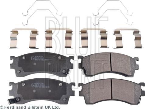 Blue Print ADM54250 - Bremsbelagsatz, Scheibenbremse alexcarstop-ersatzteile.com