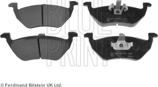 Blue Print ADM542103 - Bremsbelagsatz, Scheibenbremse alexcarstop-ersatzteile.com