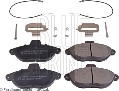 Blue Print ADP154239 - Bremsbelagsatz, Scheibenbremse alexcarstop-ersatzteile.com