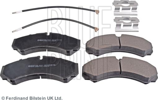 Blue Print ADR164212 - Bremsbelagsatz, Scheibenbremse alexcarstop-ersatzteile.com