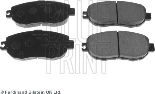 Blue Print ADT34255 - Bremsbelagsatz, Scheibenbremse alexcarstop-ersatzteile.com