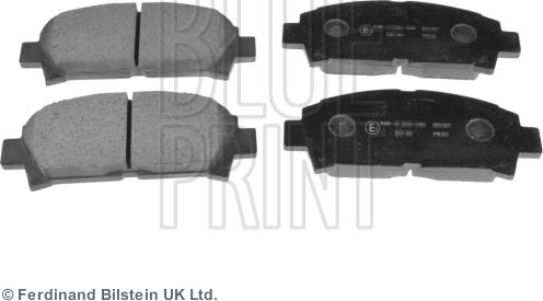 Blue Print ADT342101 - Bremsbelagsatz, Scheibenbremse alexcarstop-ersatzteile.com