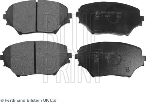 Blue Print ADT342120 - Bremsbelagsatz, Scheibenbremse alexcarstop-ersatzteile.com