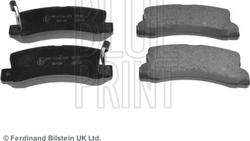 Blue Print ADT34284 - Bremsbelagsatz, Scheibenbremse alexcarstop-ersatzteile.com