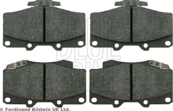 Blue Print ADT34281 - Bremsbelagsatz, Scheibenbremse alexcarstop-ersatzteile.com