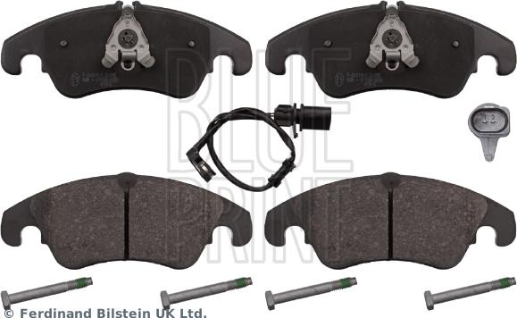 Blue Print ADV184212 - Bremsbelagsatz, Scheibenbremse alexcarstop-ersatzteile.com