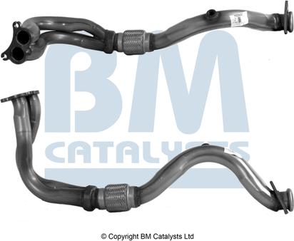 BM Catalysts BM70302 - Abgasrohr alexcarstop-ersatzteile.com