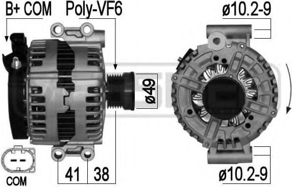 BMW 12317555926 - Generator alexcarstop-ersatzteile.com