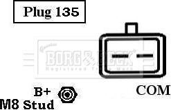 Borg & Beck BBA3051 - Generator alexcarstop-ersatzteile.com