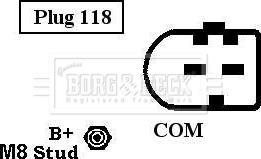 Borg & Beck BBA3040 - Generator alexcarstop-ersatzteile.com