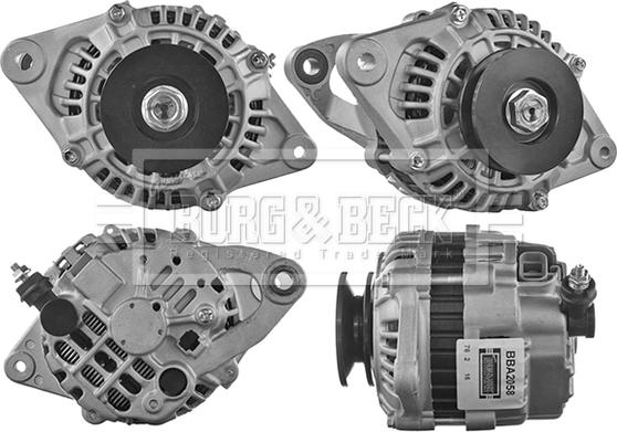 Borg & Beck BBA2058 - Generator alexcarstop-ersatzteile.com