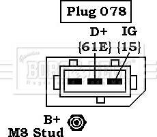 Borg & Beck BBA2603 - Generator alexcarstop-ersatzteile.com