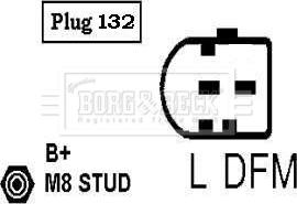 Borg & Beck BBA2621 - Generator alexcarstop-ersatzteile.com