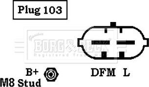 Borg & Beck BBA2178 - Generator alexcarstop-ersatzteile.com