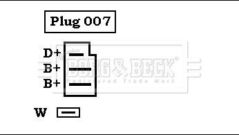 Borg & Beck BBA2221 - Generator alexcarstop-ersatzteile.com