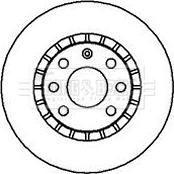 Borg & Beck BBD4904 - Bremsscheibe alexcarstop-ersatzteile.com