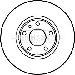 Borg & Beck BBD4907 - Bremsscheibe alexcarstop-ersatzteile.com