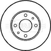 Borg & Beck BBD4915 - Bremsscheibe alexcarstop-ersatzteile.com