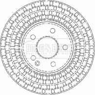 Borg & Beck BBD4488 - Bremsscheibe alexcarstop-ersatzteile.com