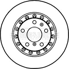 Borg & Beck BBD4547 - Bremsscheibe alexcarstop-ersatzteile.com