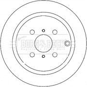 BYD 1132108500 - Bremsscheibe alexcarstop-ersatzteile.com