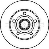 HELLA 8DD 355 105-351 - Bremsscheibe alexcarstop-ersatzteile.com