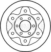 Triscan 1115-0986479595 - Bremsscheibe alexcarstop-ersatzteile.com