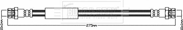 Borg & Beck BBH8387 - Bremsschlauch alexcarstop-ersatzteile.com