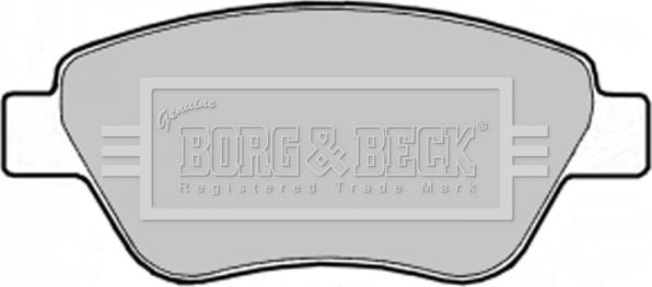 Borg & Beck BBP1997 - Bremsbelagsatz, Scheibenbremse alexcarstop-ersatzteile.com