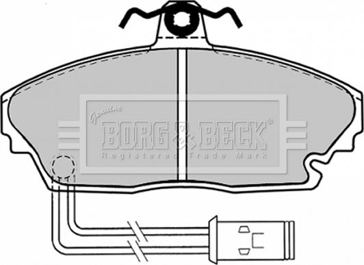 HITEC H 411 - Bremsbelagsatz, Scheibenbremse alexcarstop-ersatzteile.com