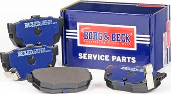 Borg & Beck BBP1527 - Bremsbelagsatz, Scheibenbremse alexcarstop-ersatzteile.com