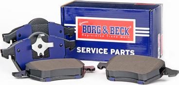 Borg & Beck BBP1645 - Bremsbelagsatz, Scheibenbremse alexcarstop-ersatzteile.com