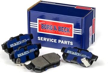 Borg & Beck BBP1657 - Bremsbelagsatz, Scheibenbremse alexcarstop-ersatzteile.com