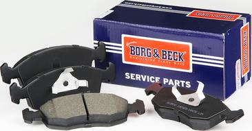 Borg & Beck BBP1100 - Bremsbelagsatz, Scheibenbremse alexcarstop-ersatzteile.com