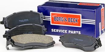 Borg & Beck BBP1173 - Bremsbelagsatz, Scheibenbremse alexcarstop-ersatzteile.com