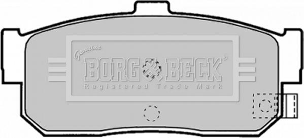 Borg & Beck BBP1895 - Bremsbelagsatz, Scheibenbremse alexcarstop-ersatzteile.com