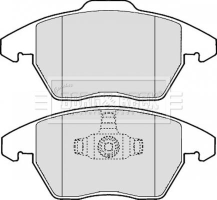 Borg & Beck BBP1888 - Bremsbelagsatz, Scheibenbremse alexcarstop-ersatzteile.com