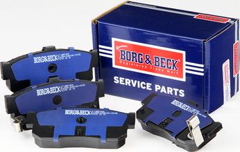 Borg & Beck BBP1834 - Bremsbelagsatz, Scheibenbremse alexcarstop-ersatzteile.com